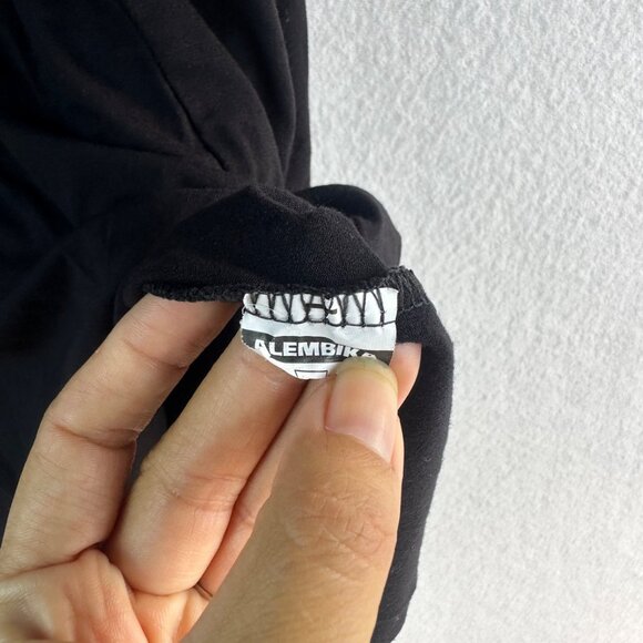 Alembika Dress Womens Size 1 Small Black Asymmetrical Lagenlook Grunge Layering - Picture 10 of 12